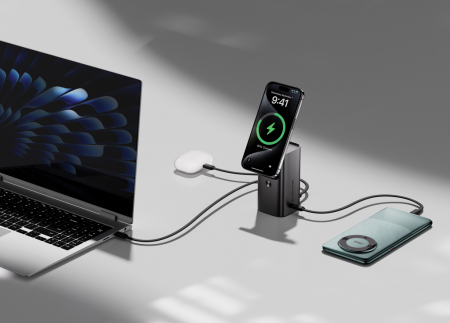 Powerbank Urban Vitamin Sunnyvale 15.000 mAh, magnetic wireless 15W, incarcare ultra-rapida 100W, aluminiu premium [3]