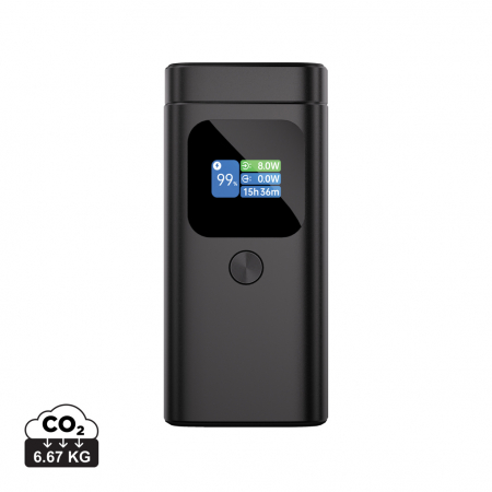 Baterii externe - Powerbanks - Powerbank Urban Vitamin Sunnyvale 15.000 mAh, magnetic wireless 15W, incarcare ultra-rapida 100W, aluminiu premium