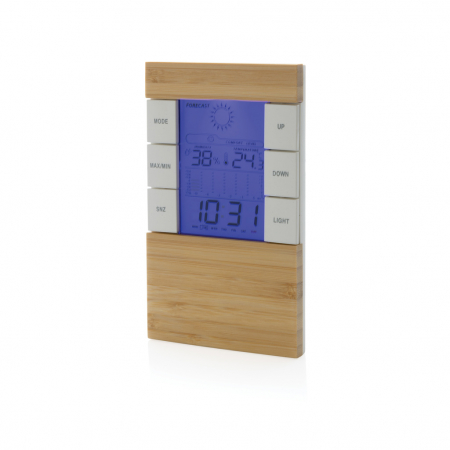 Statie meteo Utah RCS reciclat si bambus, Vinga [1]