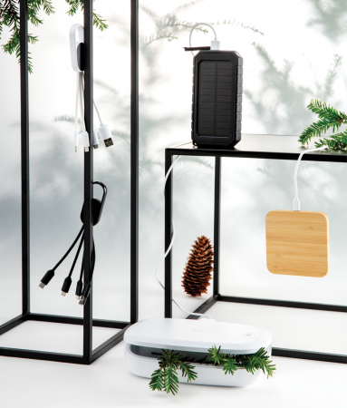 Cutie sterilizare UV-C cu incarcator wireless 5W [17]