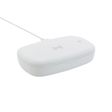 Cutie sterilizare UV-C cu incarcator wireless 5W [1]
