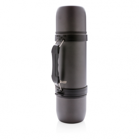 Sticla termos 700 ml cu 2 cani si curea transport [2]