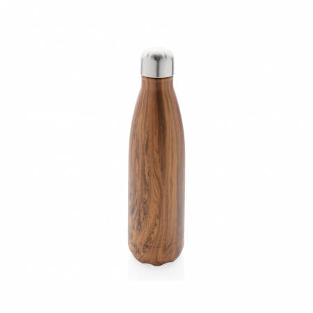 Sticla termos inox 500 ml cu imprimeu lemn antiscurgere [1]