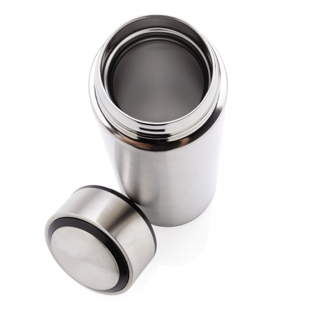 Sticla termos inox 450 ml cu capac metal periat [4]