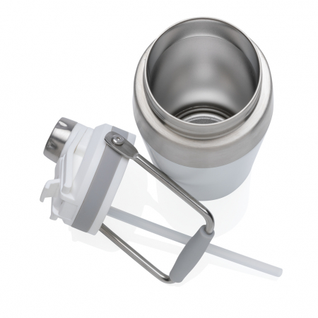 Sticla termos inox 500 ml cu capac dublu si maner [5]