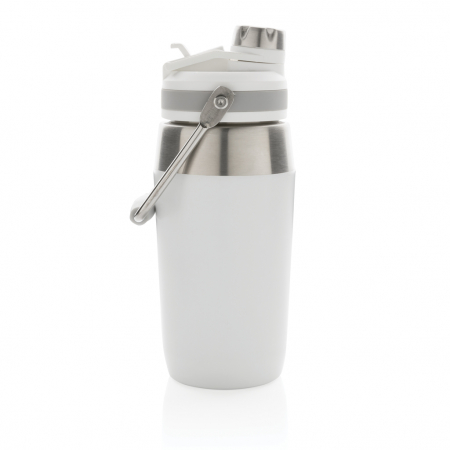 Sticla termos inox 500 ml cu capac dublu si maner [3]