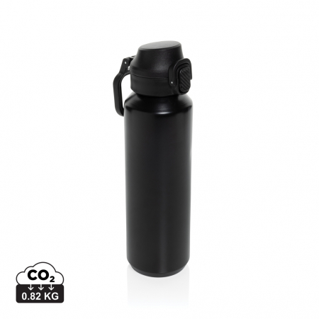 Noutati si inovatii - Sticla sport Via otel reciclat 600 ml cu capac blocabil