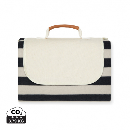 Sport si accesorii outdoor - Patura de picnic medie VINGA Alba GRS RPET
