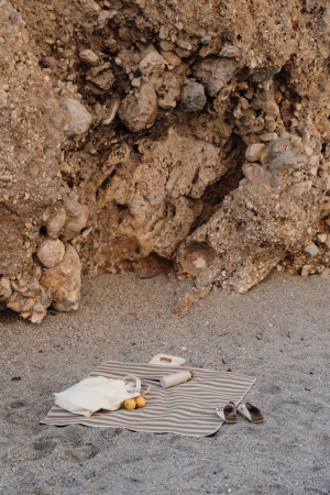 Patura de picnic mica VINGA Alba GRS RPET [4]