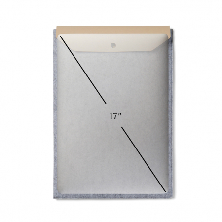 Husa laptop VINGA Albon GRS fetru reciclat 17" [4]