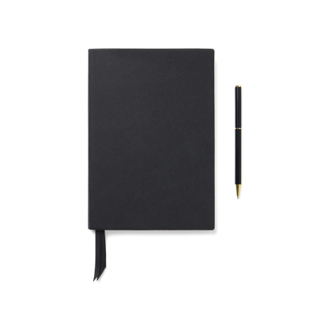 Set de scris VINGA Arlo RCS, agenda A5 si pix, detalii aurii, cutie cadou [1]