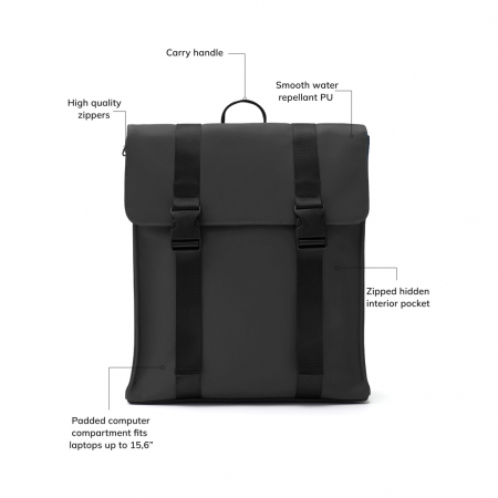 Rucsac elegant VINGA Baltimore 19L laptop 16'' [9]