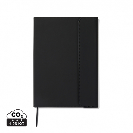 Agende personalizabile - Agenda A5 VINGA Baltimore GRS – reutilizabila cu inchidere magnetica si coperta PU reciclata