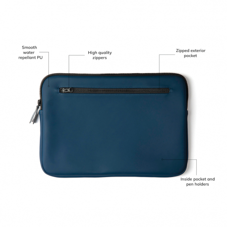 Husa laptop eleganta VINGA Baltimore 14" rezistenta la apa [6]