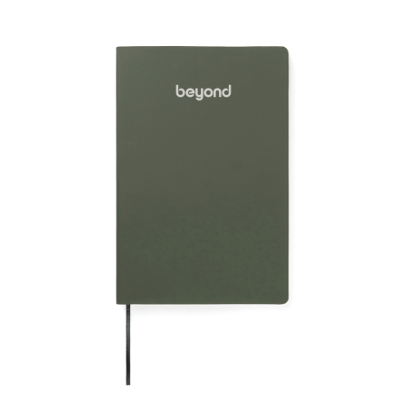 Notebook VINGA Baltimore RCS A5, coperta moale PU, 160 pagini liniate, hartie reciclata [4]