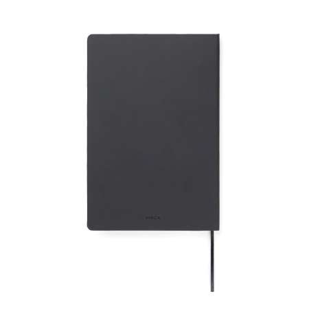 Notebook VINGA Baltimore RCS A5, coperta moale PU, 160 pagini liniate, hartie reciclata [2]