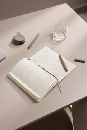 Notebook VINGA Baltimore RCS A5, coperta moale PU, 160 pagini liniate, hartie reciclata [8]