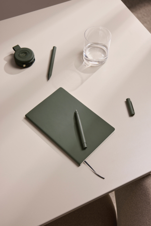 Notebook VINGA Baltimore RCS A5, coperta moale PU, 160 pagini liniate, hartie reciclata [6]