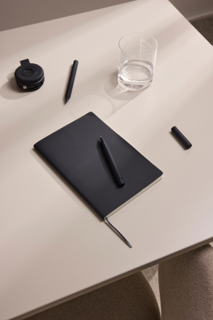 Notebook VINGA Baltimore RCS A5, coperta moale PU, 160 pagini liniate, hartie reciclata [6]