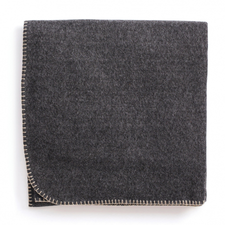 Patura VINGA Bilton reciclata – fleece melange cu functie poncho [1]
