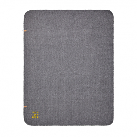 Patura VINGA Bilton reciclata – fleece melange cu functie poncho [4]