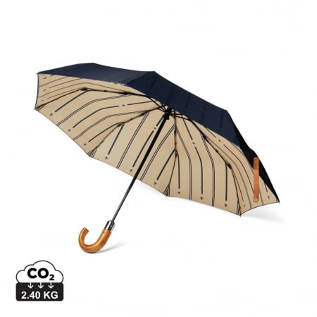 Umbrela pliabila VINGA Bosler AWARE™ PET reciclat 21" [0]