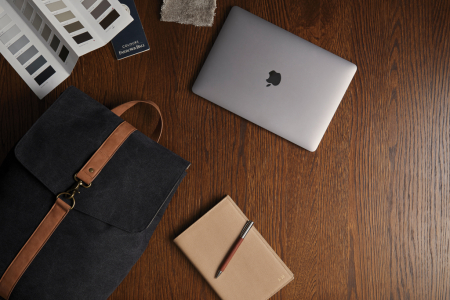 Rucsac VINGA Bosler canvas reciclat 17L laptop [7]