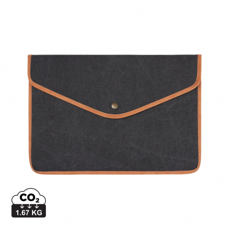 Rucsacuri si articole de calatorie - Husa laptop VINGA Bosler GRS canvas reciclat 14"