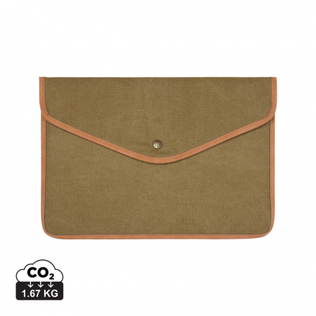 Noutati si inovatii - Husa laptop VINGA Bosler GRS canvas reciclat 14"
