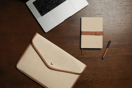 Husa laptop VINGA Bosler GRS canvas reciclat 16" [5]