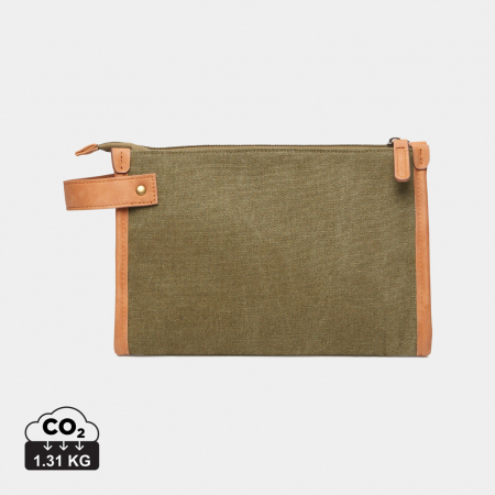Trollere, genti si accesorii de voiaj - Geanta cosmetica VINGA Bosler canvas reciclat 3,4L