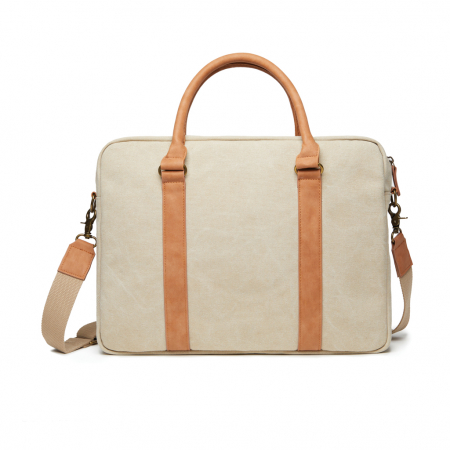 Geanta laptop VINGA Bosler canvas reciclat 18,8L [3]
