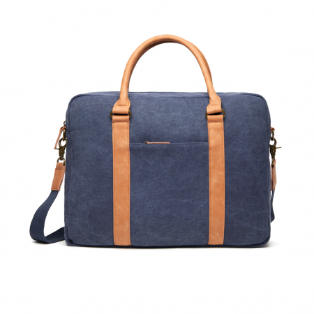 Geanta laptop VINGA Bosler canvas reciclat 18,8L [1]