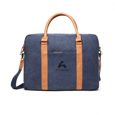 Geanta laptop VINGA Bosler canvas reciclat 18,8L [5]