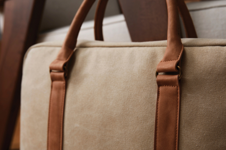 Geanta laptop VINGA Bosler canvas reciclat 18,8L [9]
