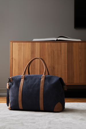 Geanta weekend VINGA Bosler canvas reciclat 40L [4]