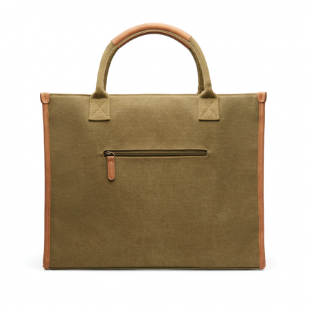 Geanta office tote VINGA Bosler RCS canvas 23,9L [2]