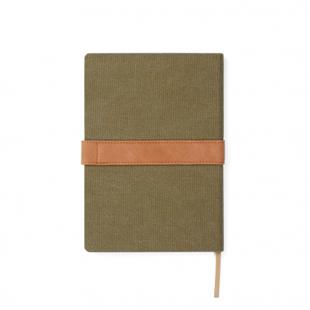 Agenda A5 VINGA Bosler RCS – cu coperta canvas, inchidere magnetica si hartie reciclata [2]
