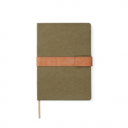 Agenda A5 VINGA Bosler RCS – cu coperta canvas, inchidere magnetica si hartie reciclata [1]