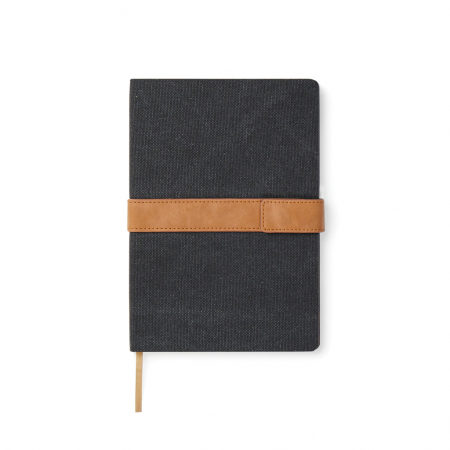 Agenda A5 VINGA Bosler RCS – cu coperta canvas, inchidere magnetica si hartie reciclata [1]