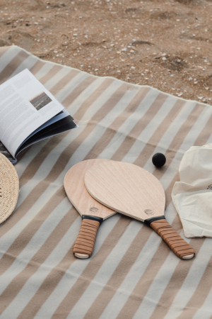 Set tenis de plaja VINGA Colos din lemn [5]