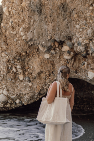 Geanta maxi tote VINGA Hilo AWARE™ canvas reciclat 32L [5]