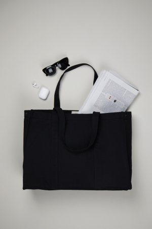 Geanta maxi tote VINGA Hilo AWARE™ canvas reciclat 32L [4]
