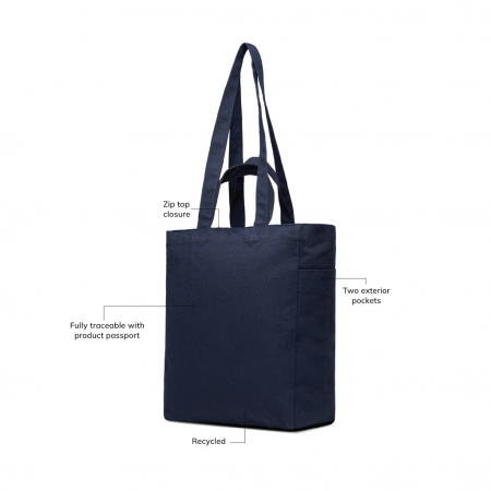 Geanta tote VINGA Hilo AWARE™ canvas reciclat 22L [6]