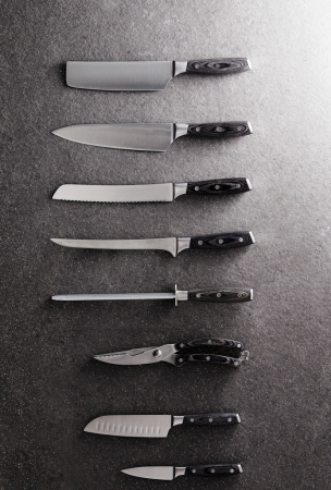 Cutit bucatar VINGA Kaiser Chef 20 cm – otel german si maner Pakkawood [7]
