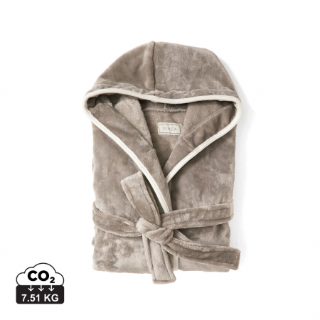 Textile si confort pentru casa - Halat plush luxos GRS RPET reciclat Louis S/M, Vinga