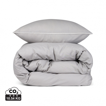 Decor si interior - Set lenjerie pat bumbac organic OCS 4 piese, Vinga Marston