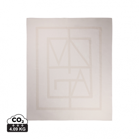 Textile si confort pentru casa - Patura Monogram poliester reciclat GRS, Vinga