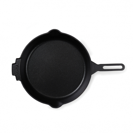 Tigaie VINGA Monte Ardoise 27 cm, fonta emailata, compatibila inductie [1]
