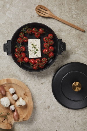 Braiser VINGA Monte Heritage 2.5 L, fonta emailata, prajire si gatire lenta [5]